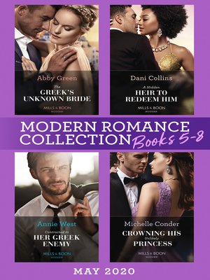cover image of Modern Romance May 2020 Books 5-8